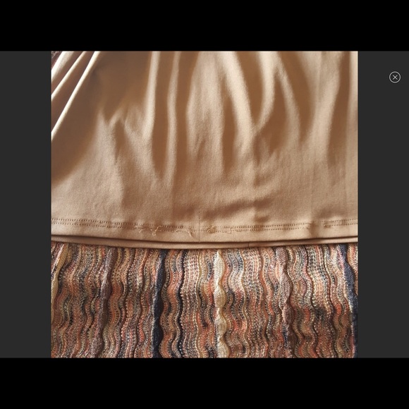 Laundry Shell Segal Zig Zag Knit Faux Wrap Dress - Picture 8 of 8